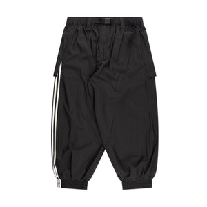 Y-3 Allover Print Nylon Shell Pants (Black) - a.plus