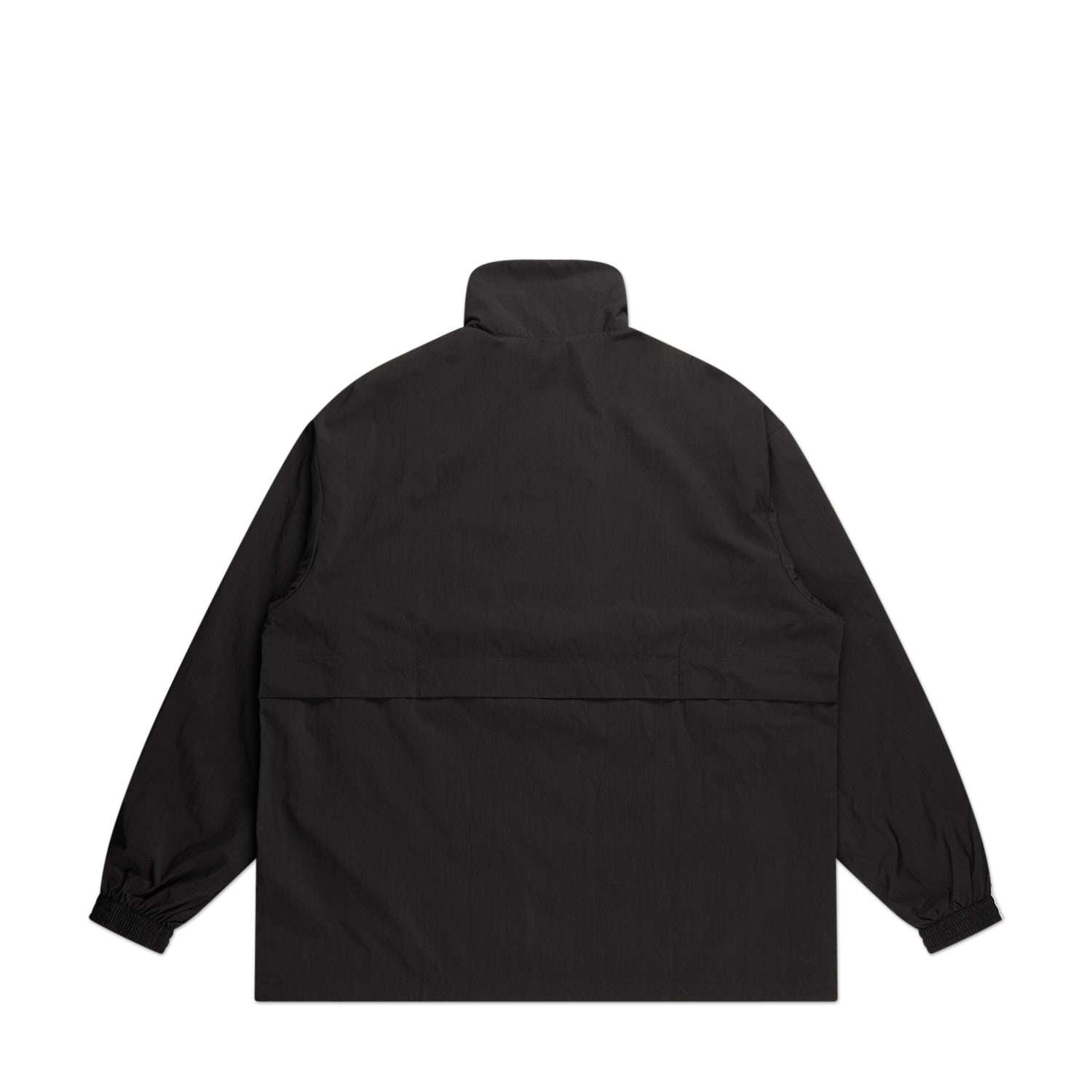 Y-3 3-Streifen Nylon Shell 1/2 Zip Jacket (Black) - a.plus