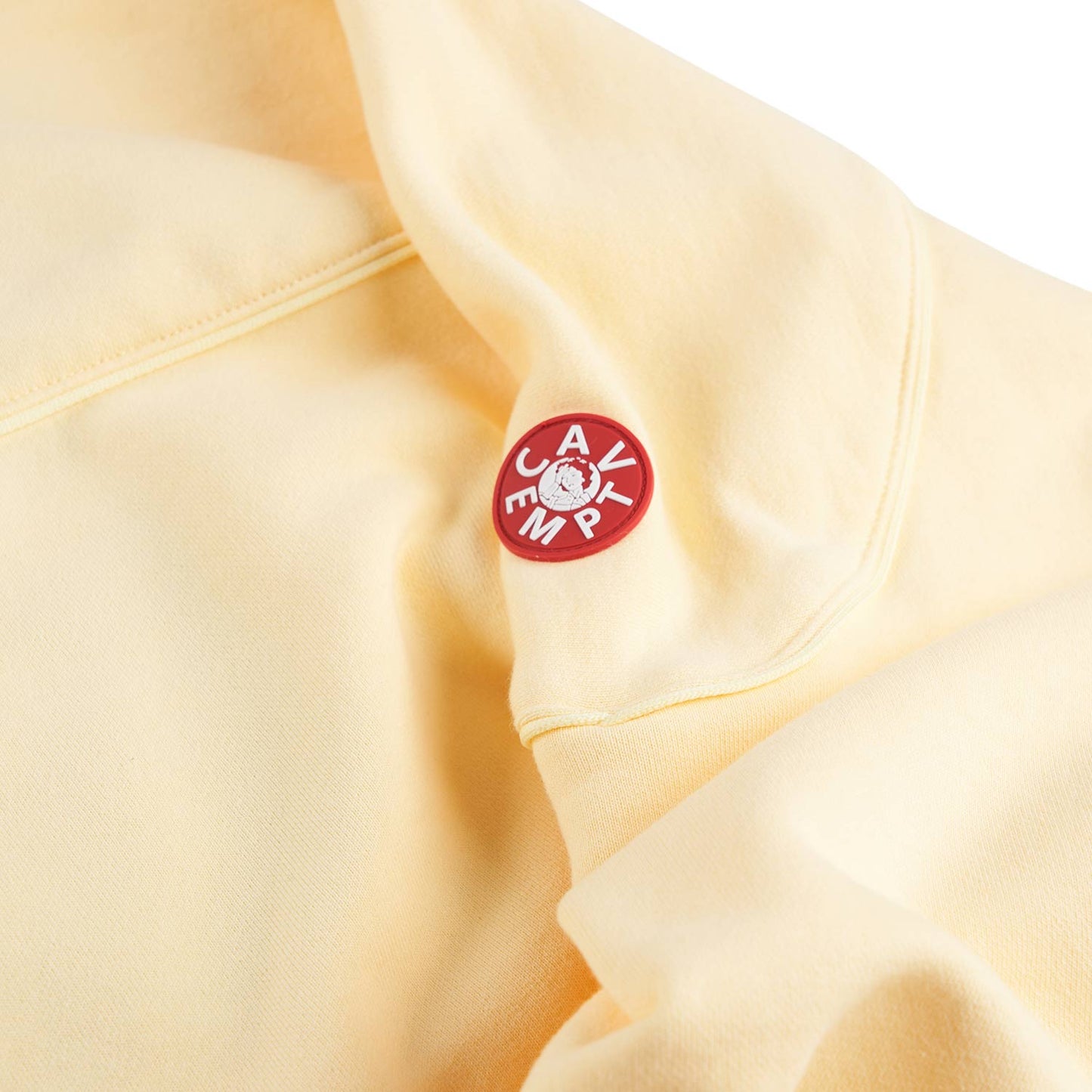 cav empt COTTON TRACK CREW NECK (yellow) - a.plus