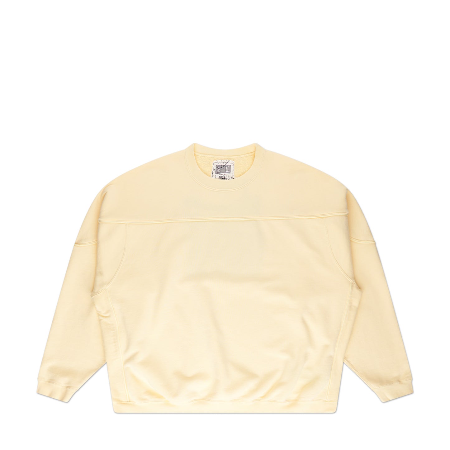 cav empt COTTON TRACK CREW NECK (yellow) - a.plus