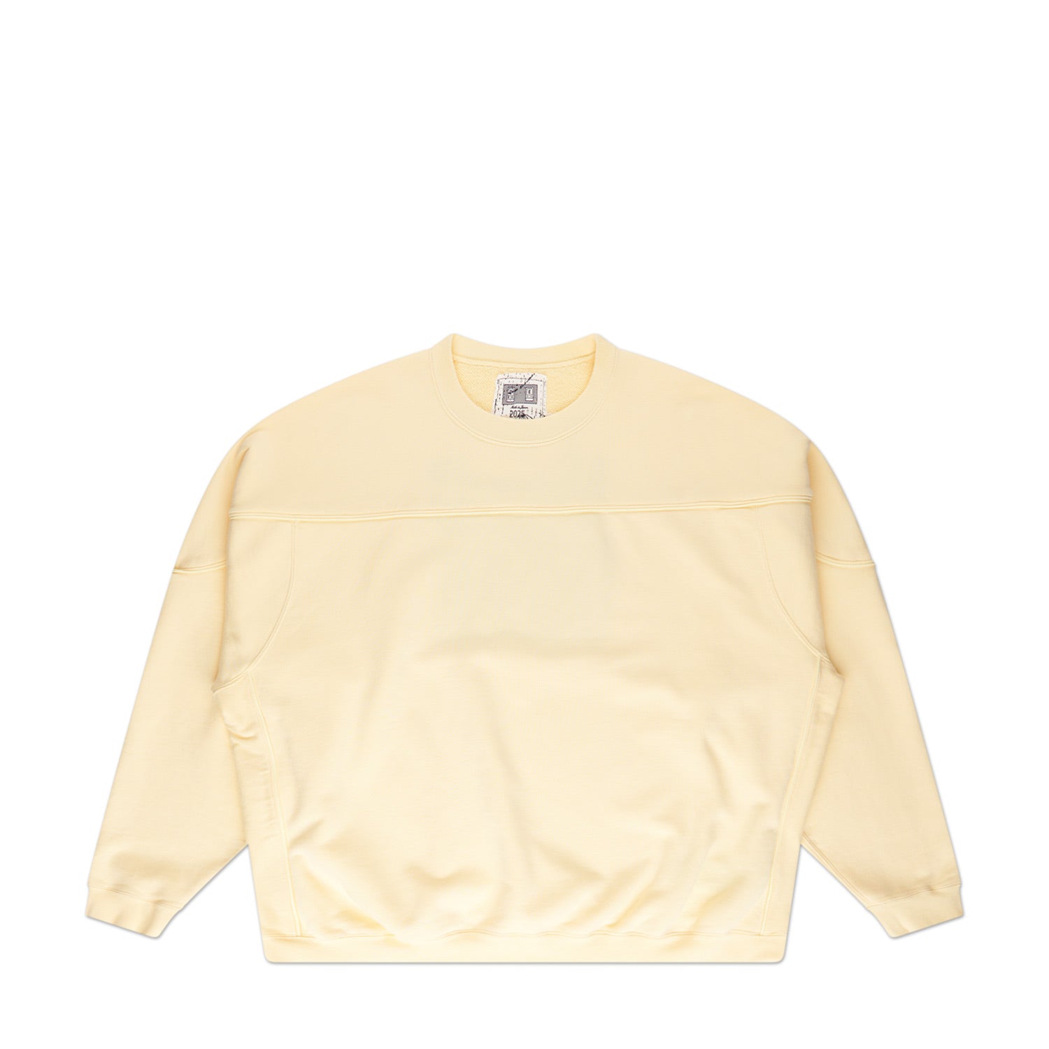 cav empt COTTON TRACK CREW NECK (yellow) - a.plus