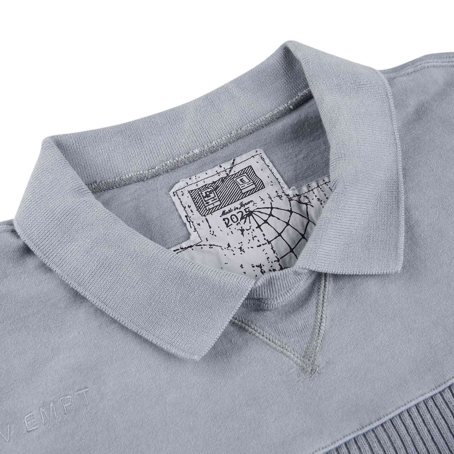 cav empt OVERDYE COLLARED LIGHT CREW NECK (grau) - a.plus
