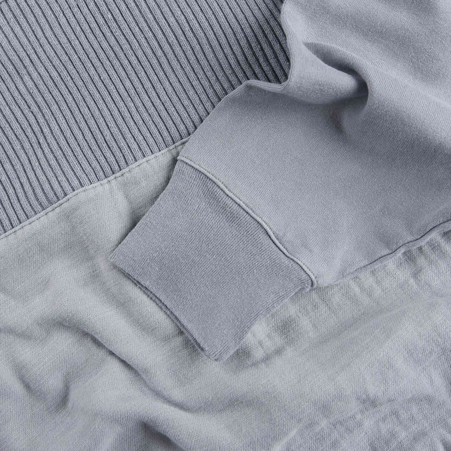 cav empt OVERDYE COLLARED LIGHT CREW NECK (grau) - a.plus