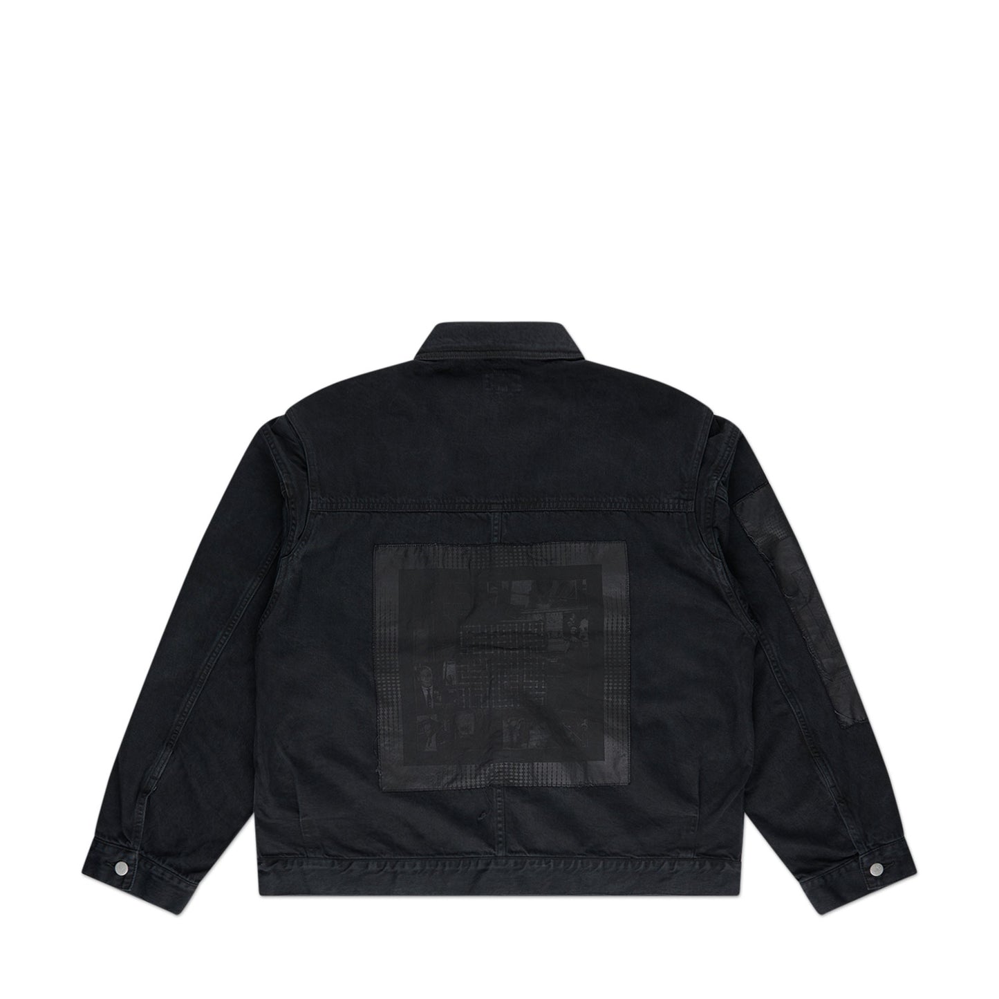 cav empt OVERDYE VH EX DNA DENIM JACKET (black) - a.plus