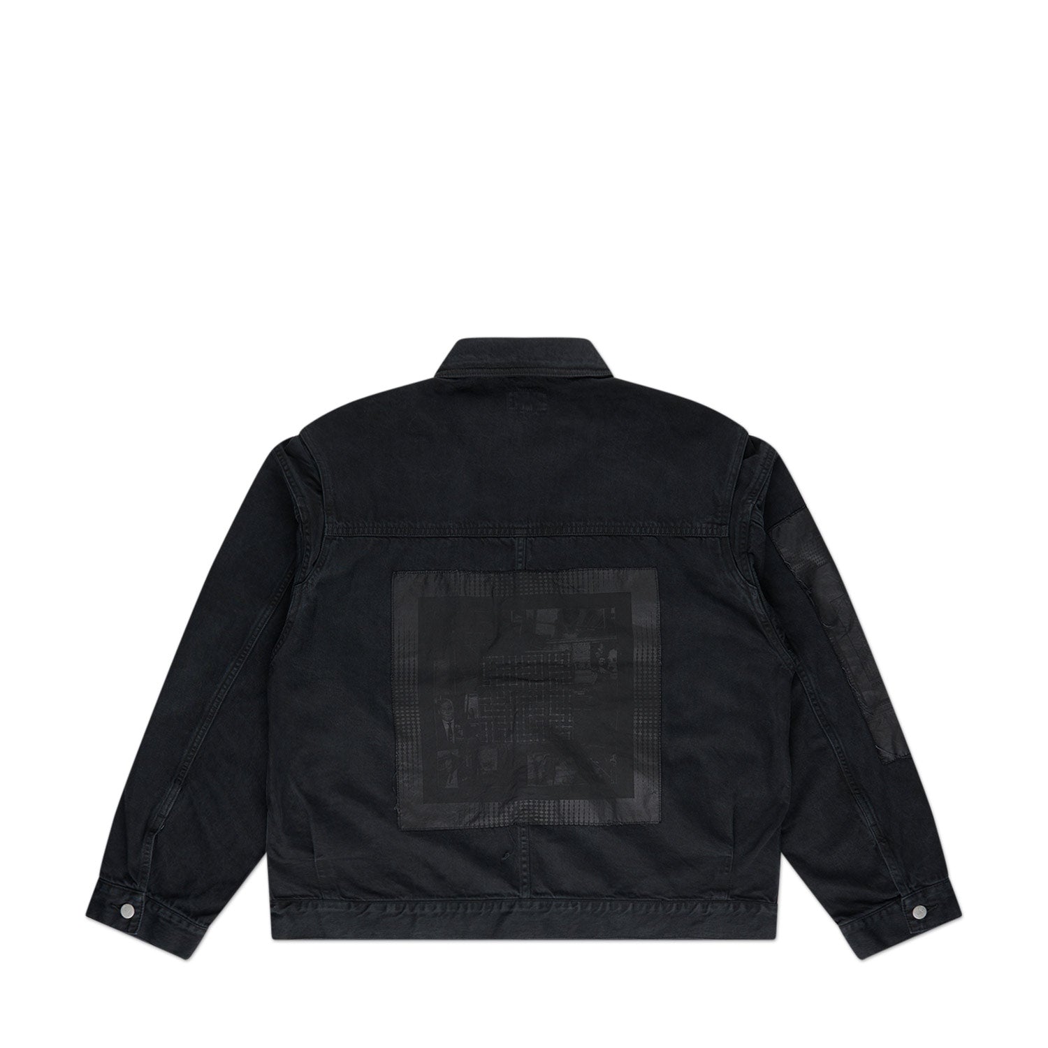 cav empt OVERDYE VH EX DNA DENIM JACKET (black) - a.plus