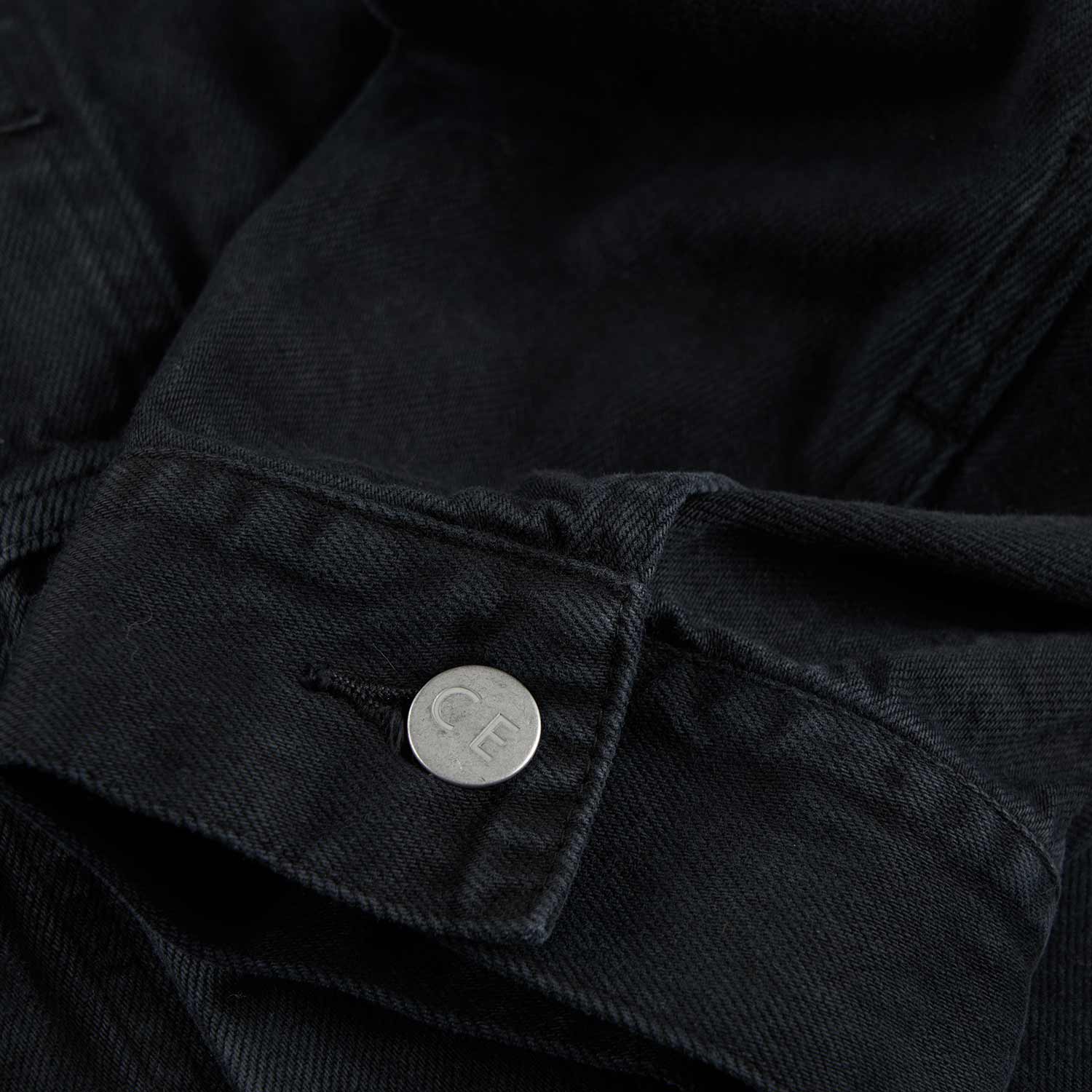 cav empt OVERDYE VH EX DNA DENIM JACKET (black) - a.plus