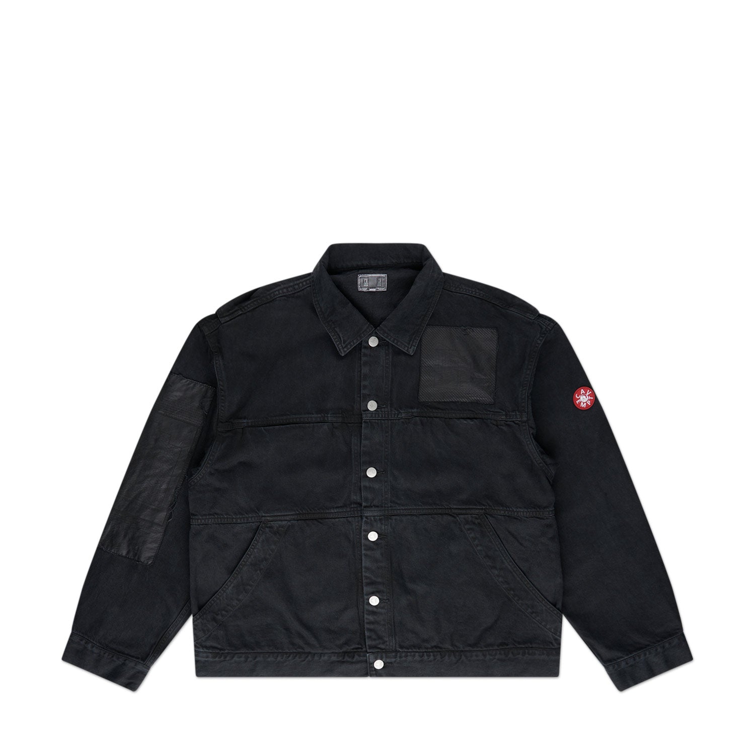 cav empt OVERDYE VH EX DNA DENIM JACKET (black) - a.plus
