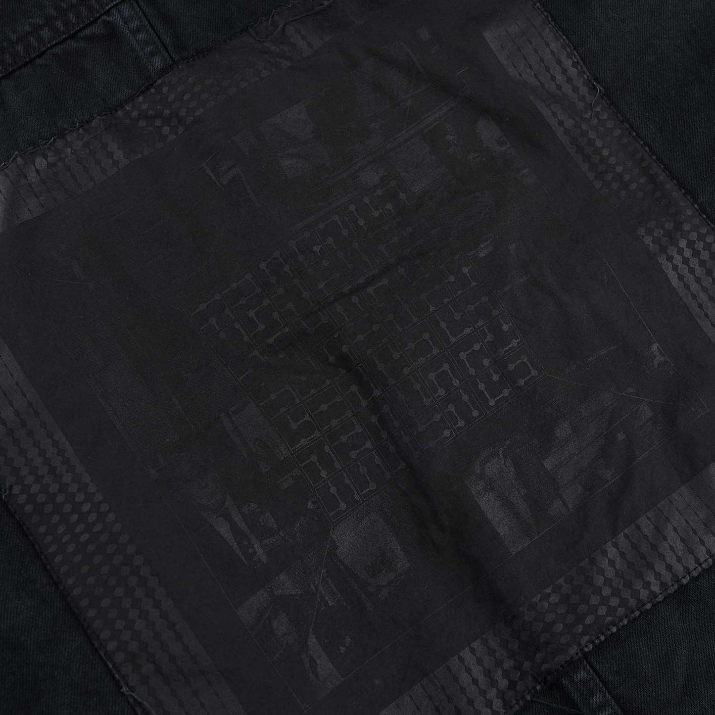 cav empt OVERDYE VH EX DNA DENIM JACKET (black) - a.plus