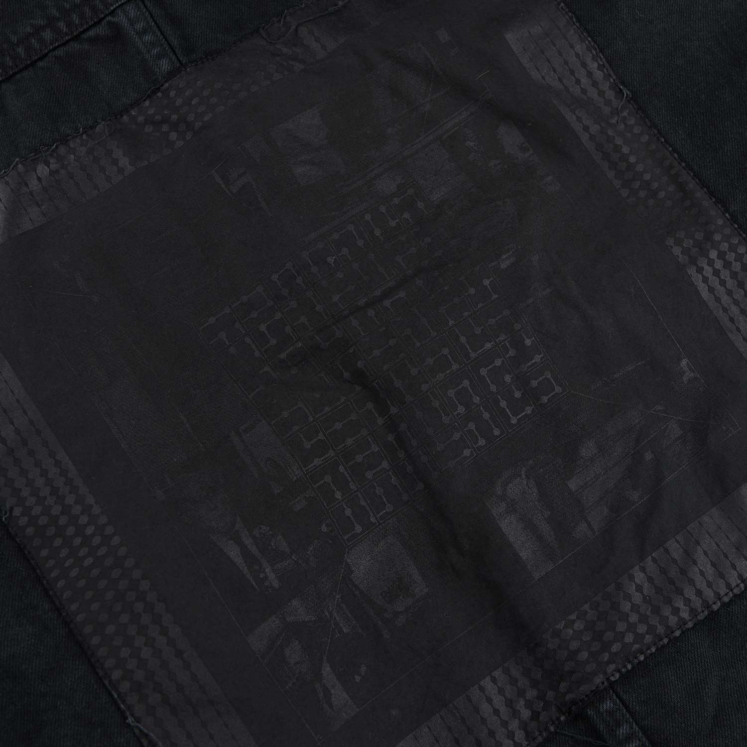 cav empt OVERDYE VH EX DNA DENIM JACKET (black) - a.plus