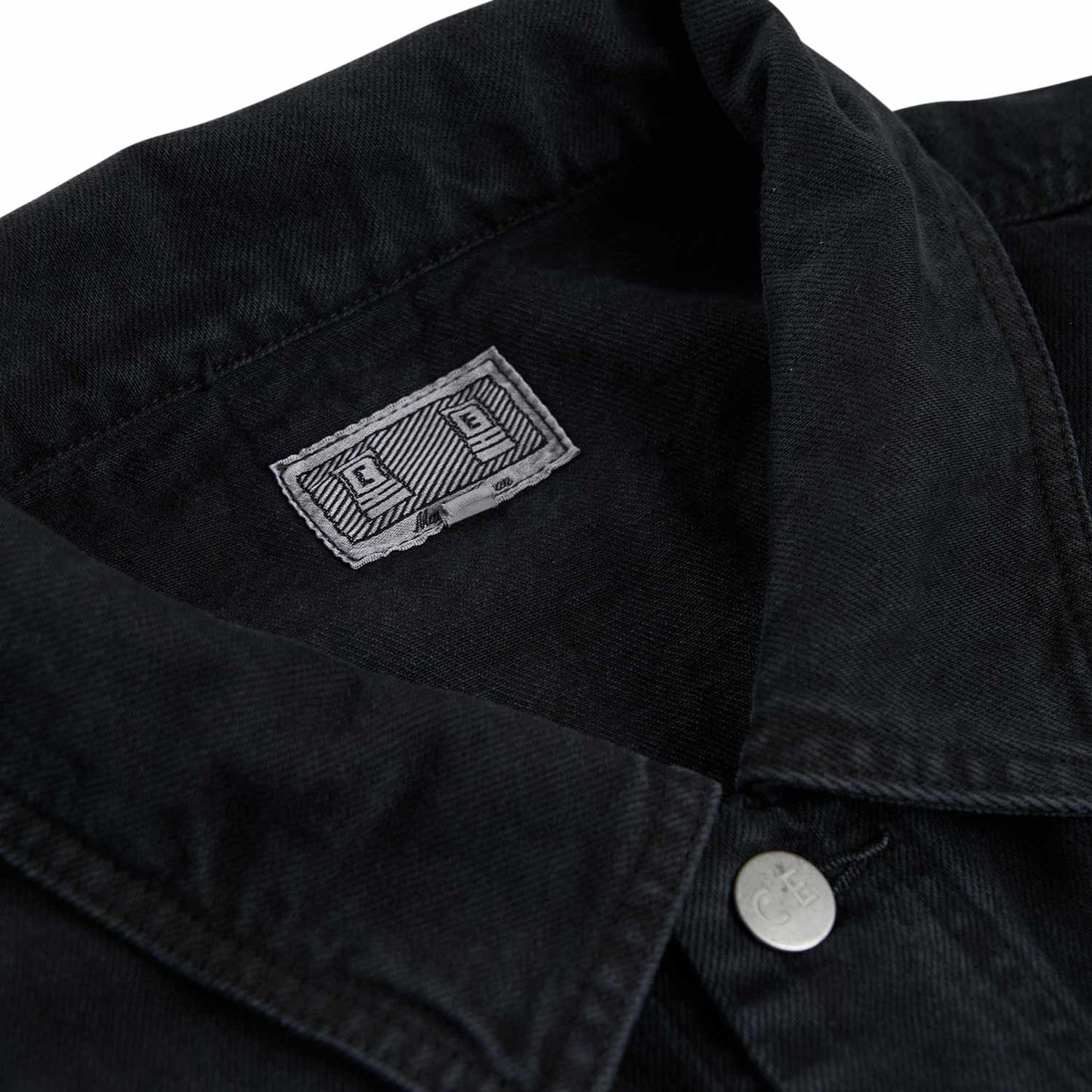 cav empt OVERDYE VH EX DNA DENIM JACKET (black) - a.plus