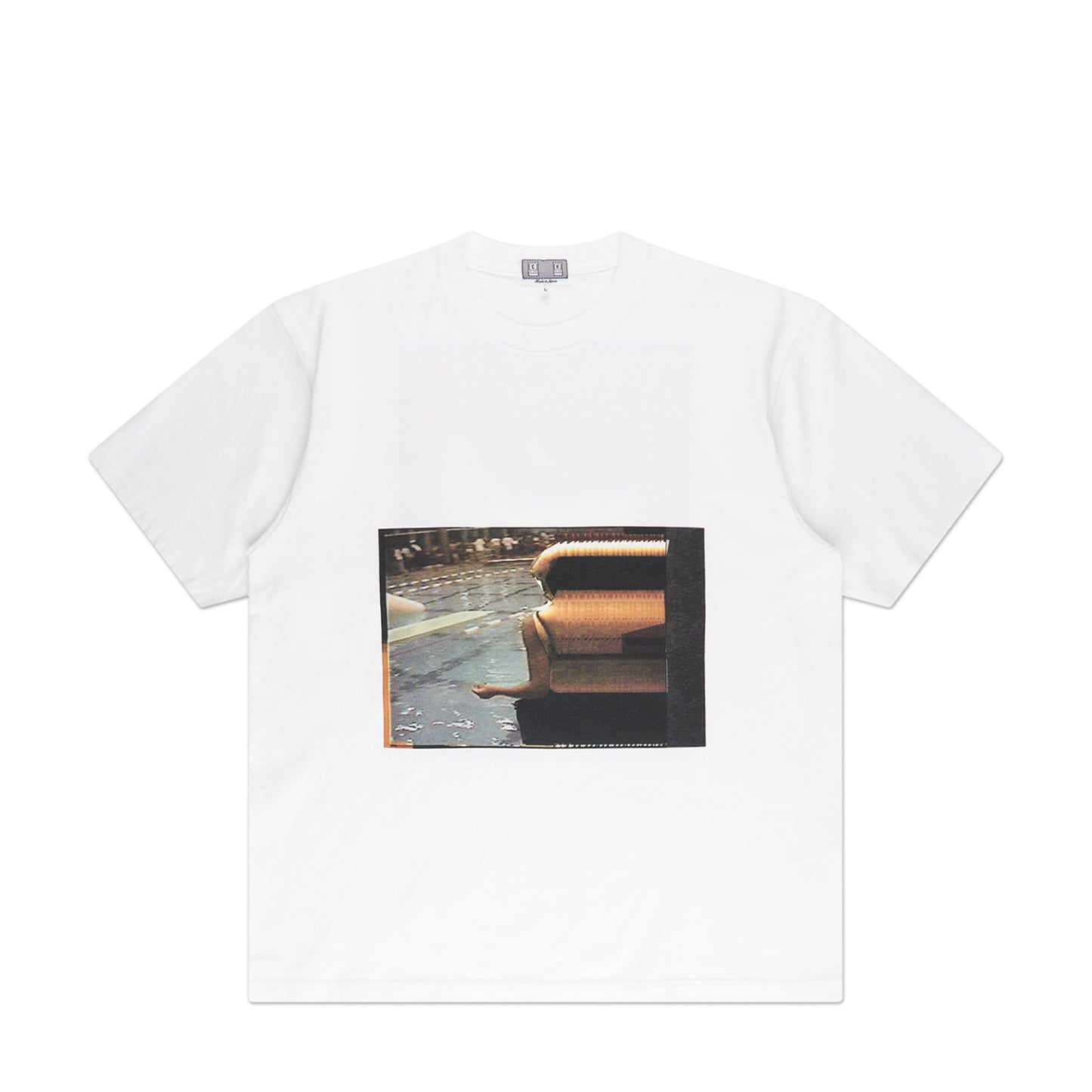 Cav empt TH diving board T (white) - a.plus