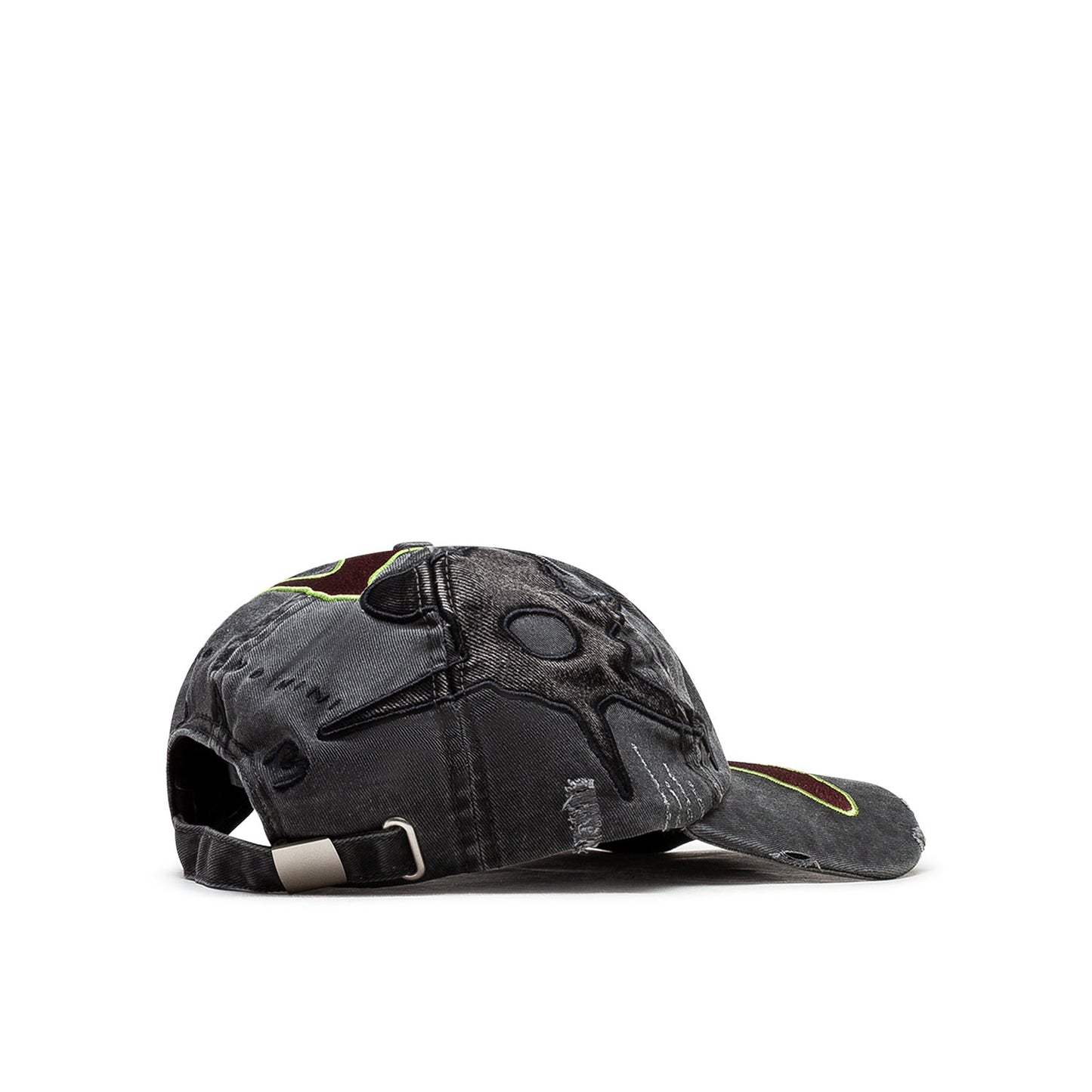 perks and mini last quarter baseball cap (black wash) - a.plus