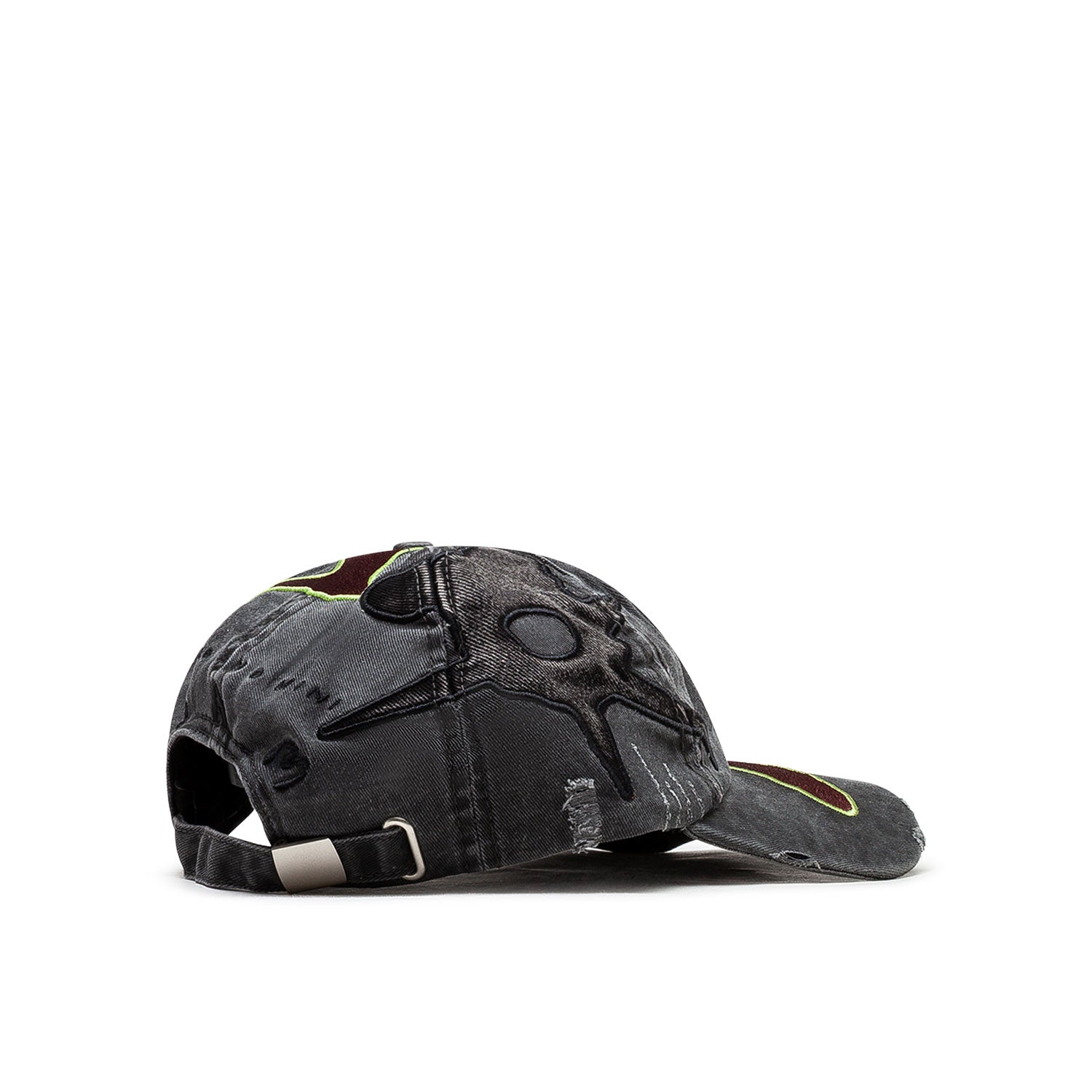perks and mini last quarter baseball cap (black wash) - a.plus