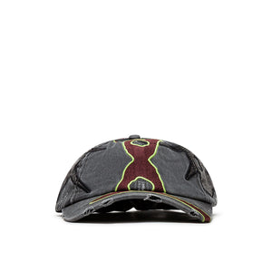 perks and mini last quarter baseball cap (black wash) - a.plus