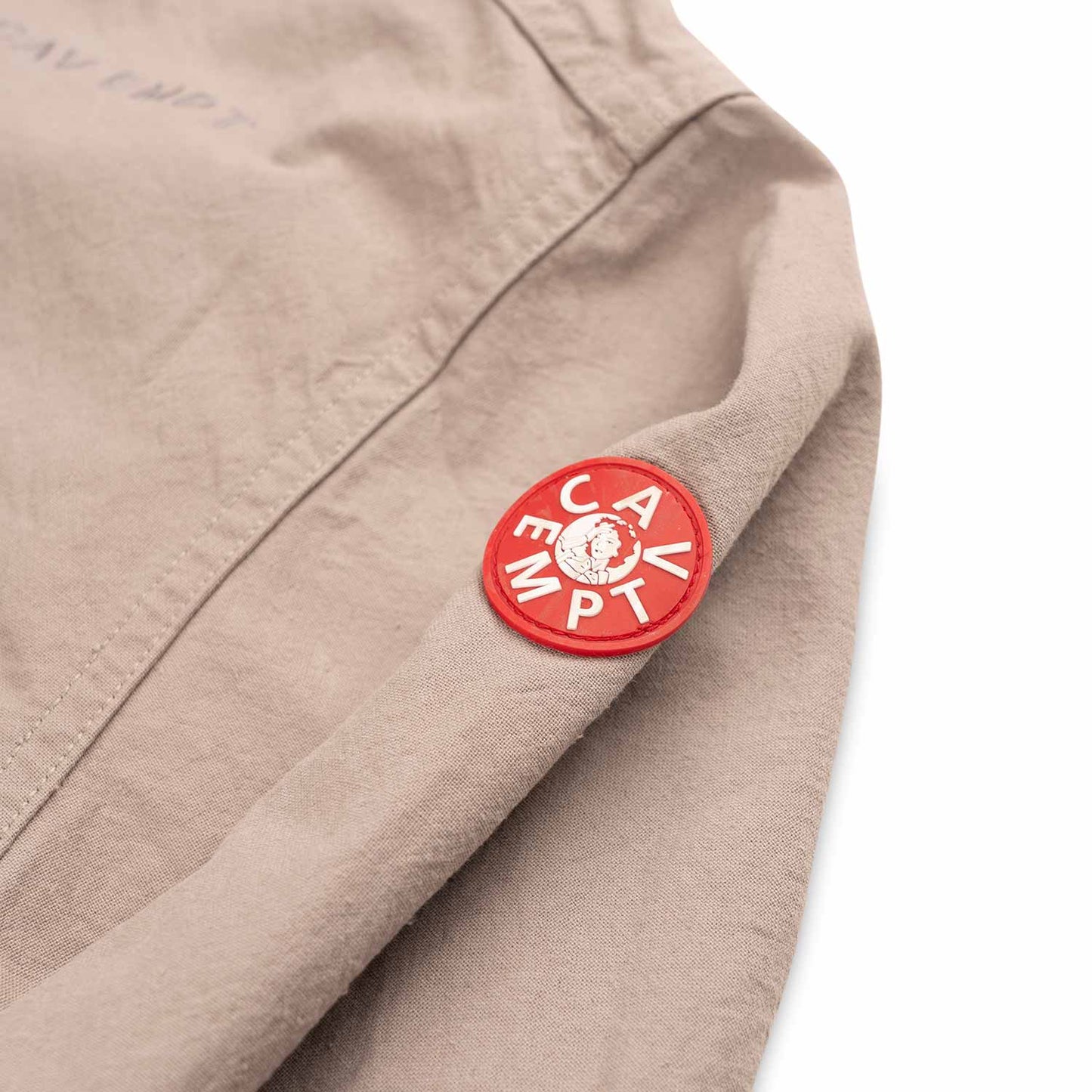 cav empt welt pockets big shirt (gray) - a.plus