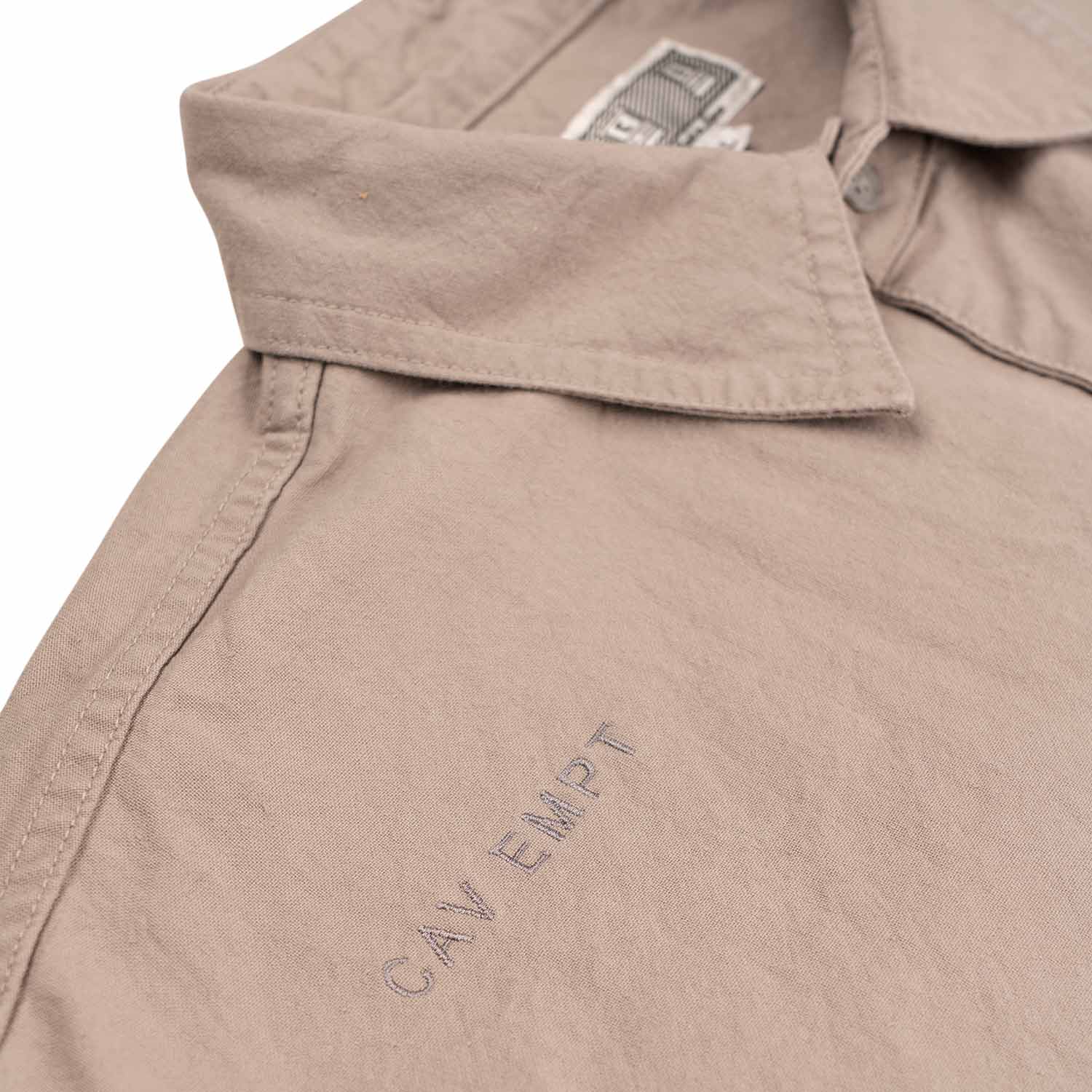 cav empt welt pockets big shirt (gray) - a.plus