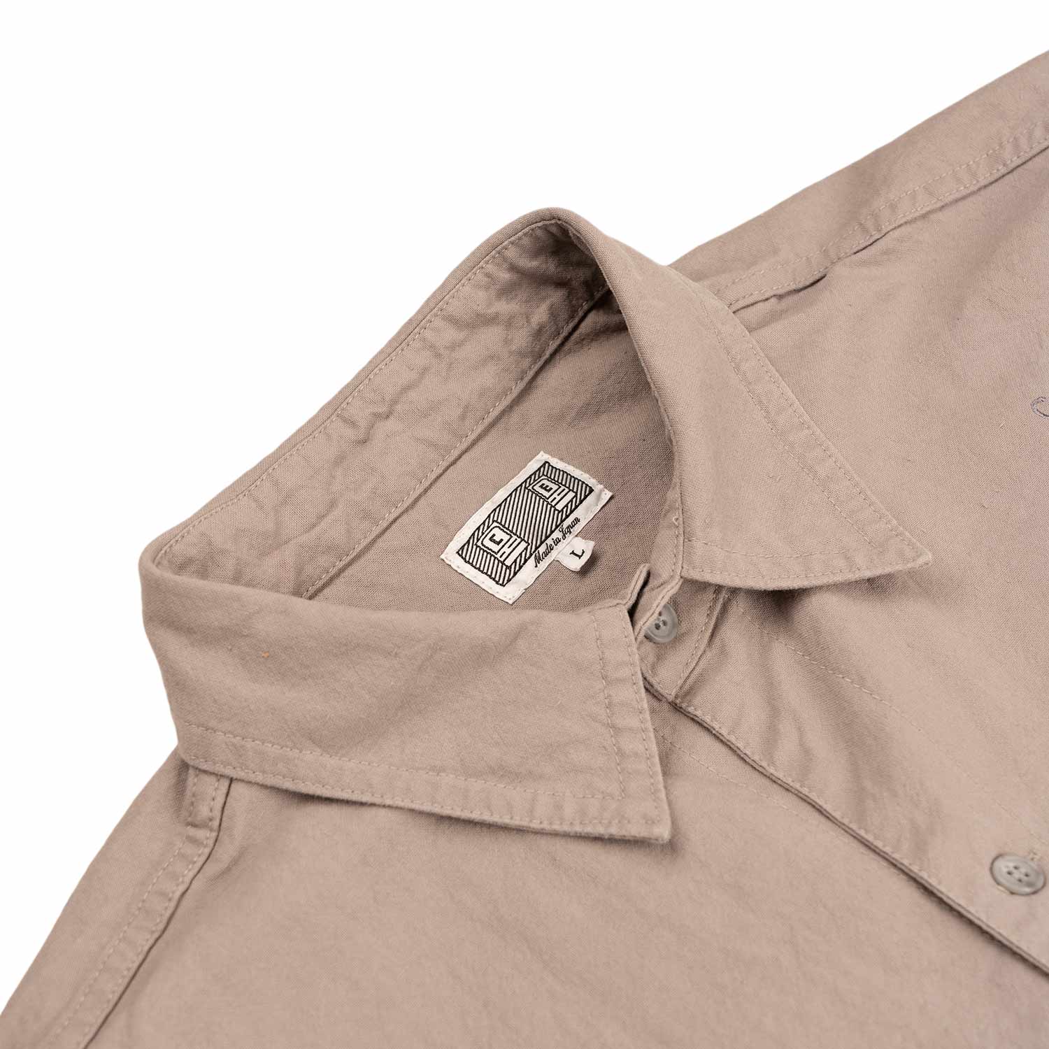 cav empt welt pockets big shirt (gray) - a.plus