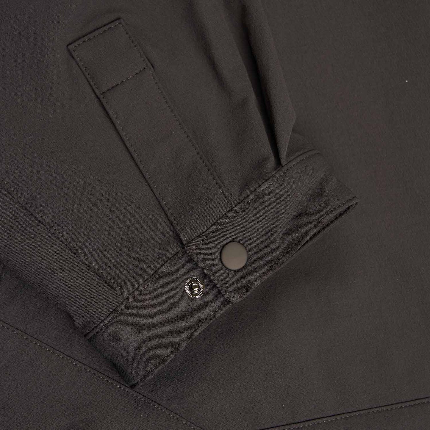 roa utility overshirt (black) - a.plus