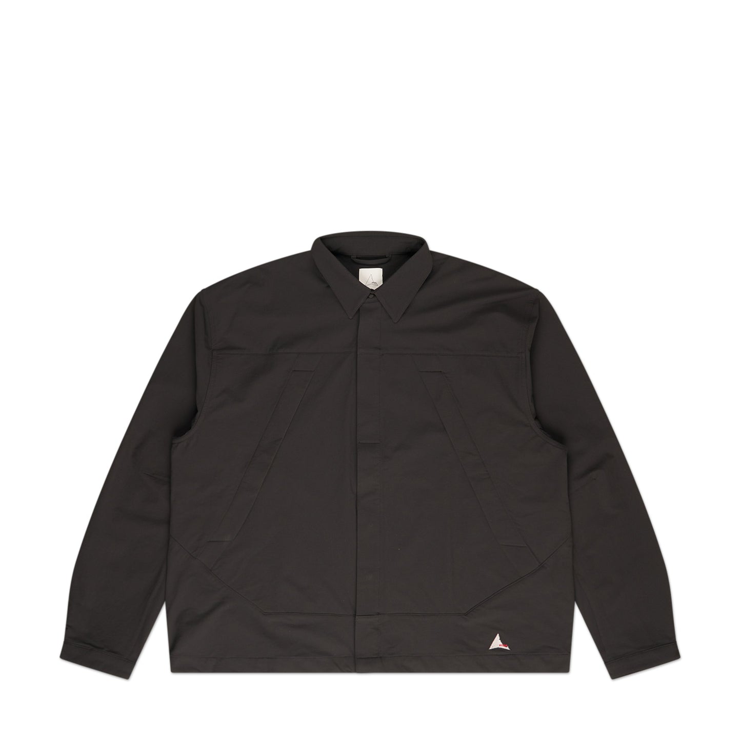roa utility overshirt (black) - a.plus