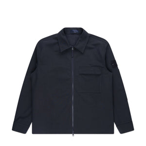 stone island ghost piece overshirt (navy blau)