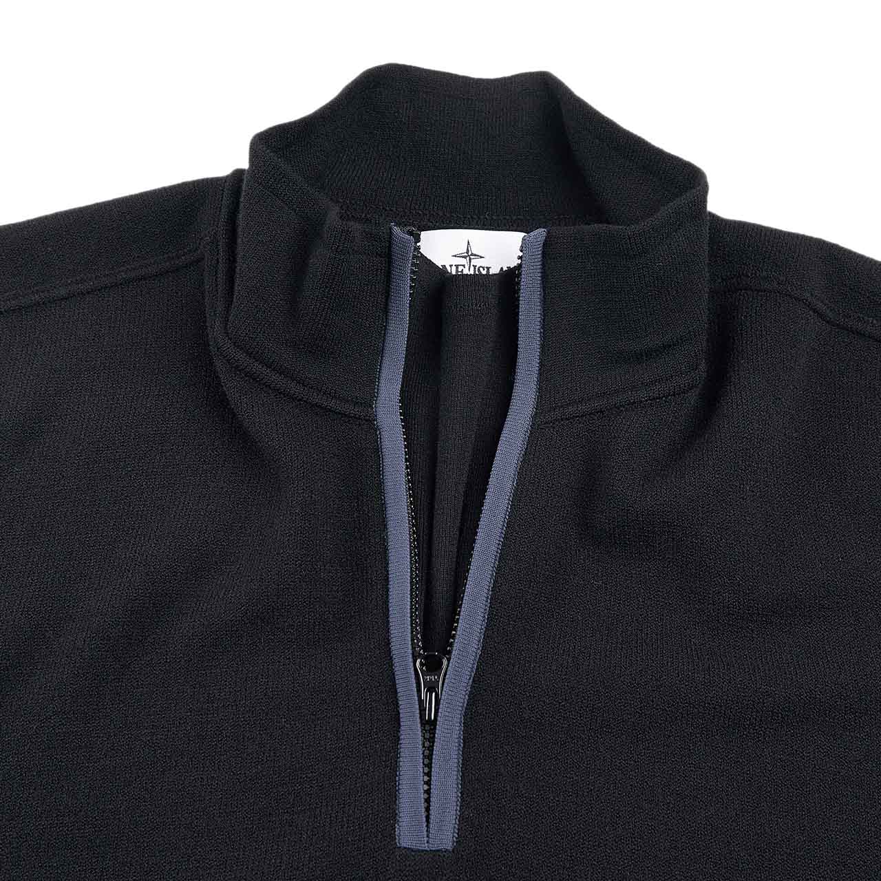 stone island knitted pullover (black)