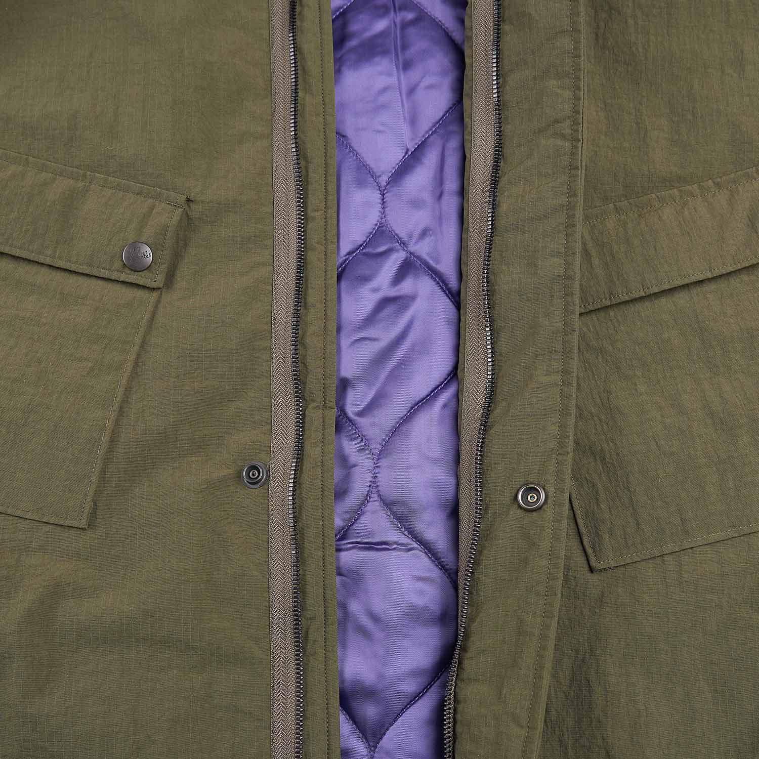 needles c.p. jacket (olive)