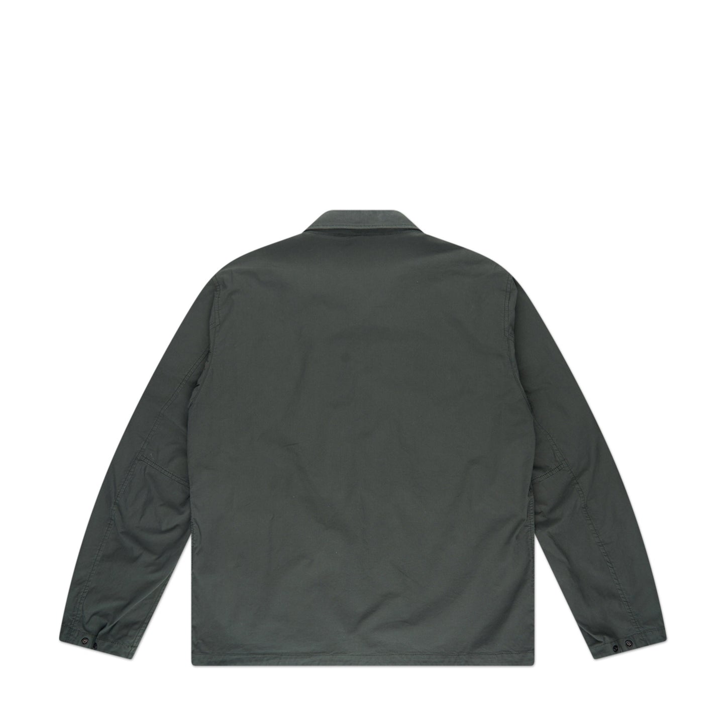 stone island supima® cotton twill stretch-tc overshirt (musk)