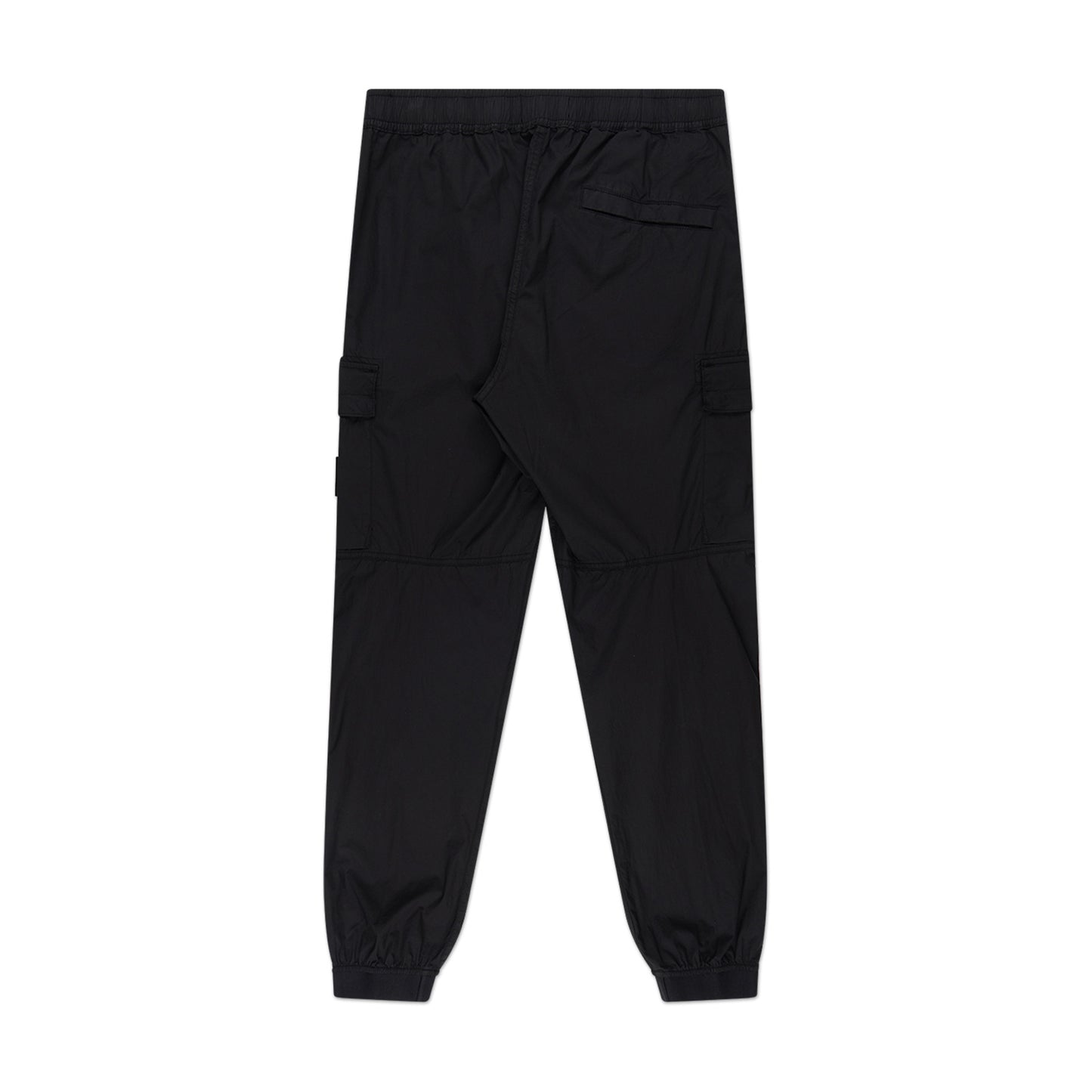 stone island regular fit cargo pants (schwarz)