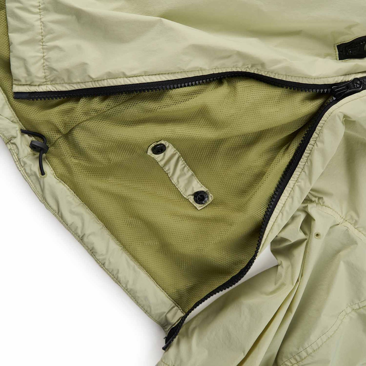 stone island packable jacket (pistachio)