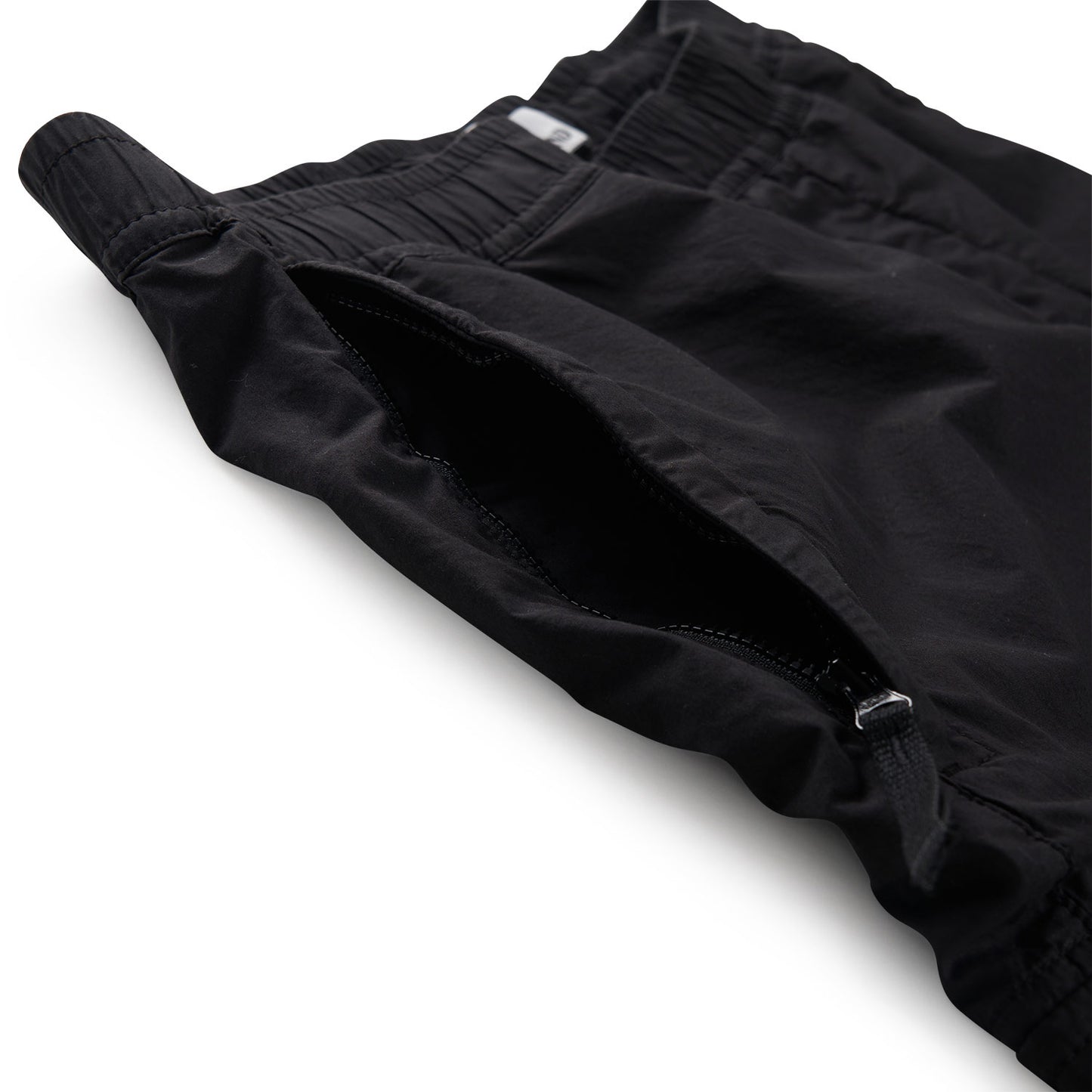 stone island regular fit cargo pants (schwarz)