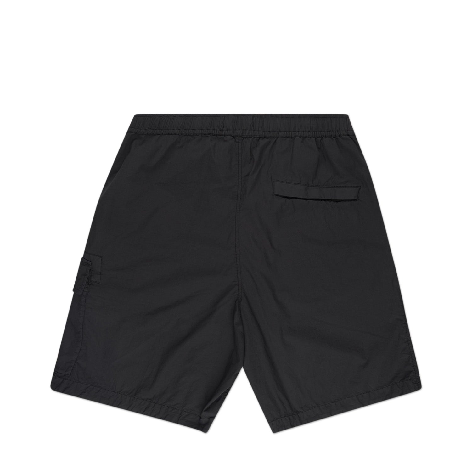 Black stone island shorts best sale