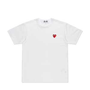 comme des garçons play t-shirt (white)