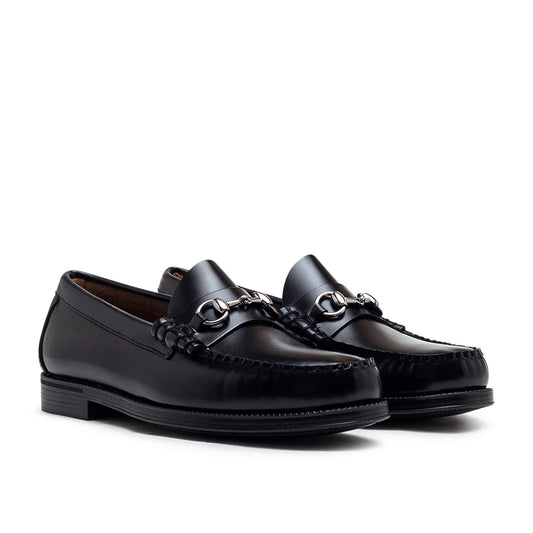 g.h.bass easy weejuns lincoln penny loafers (black)