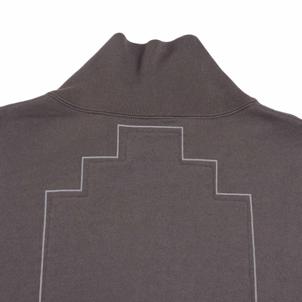 cav empt slash cut zip sweat grey a.plus store