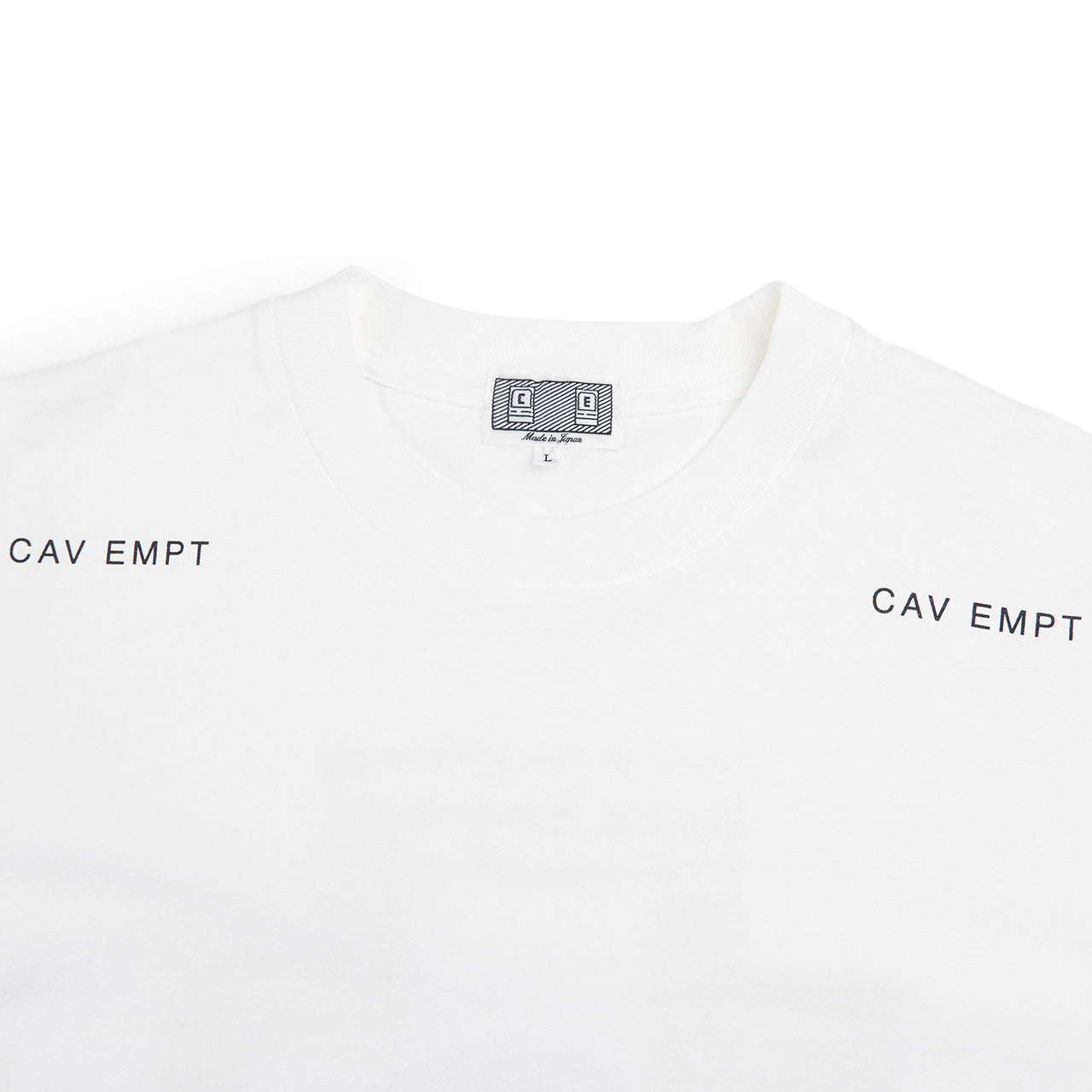 cav empt end of the adventure t-shirt (weiß)