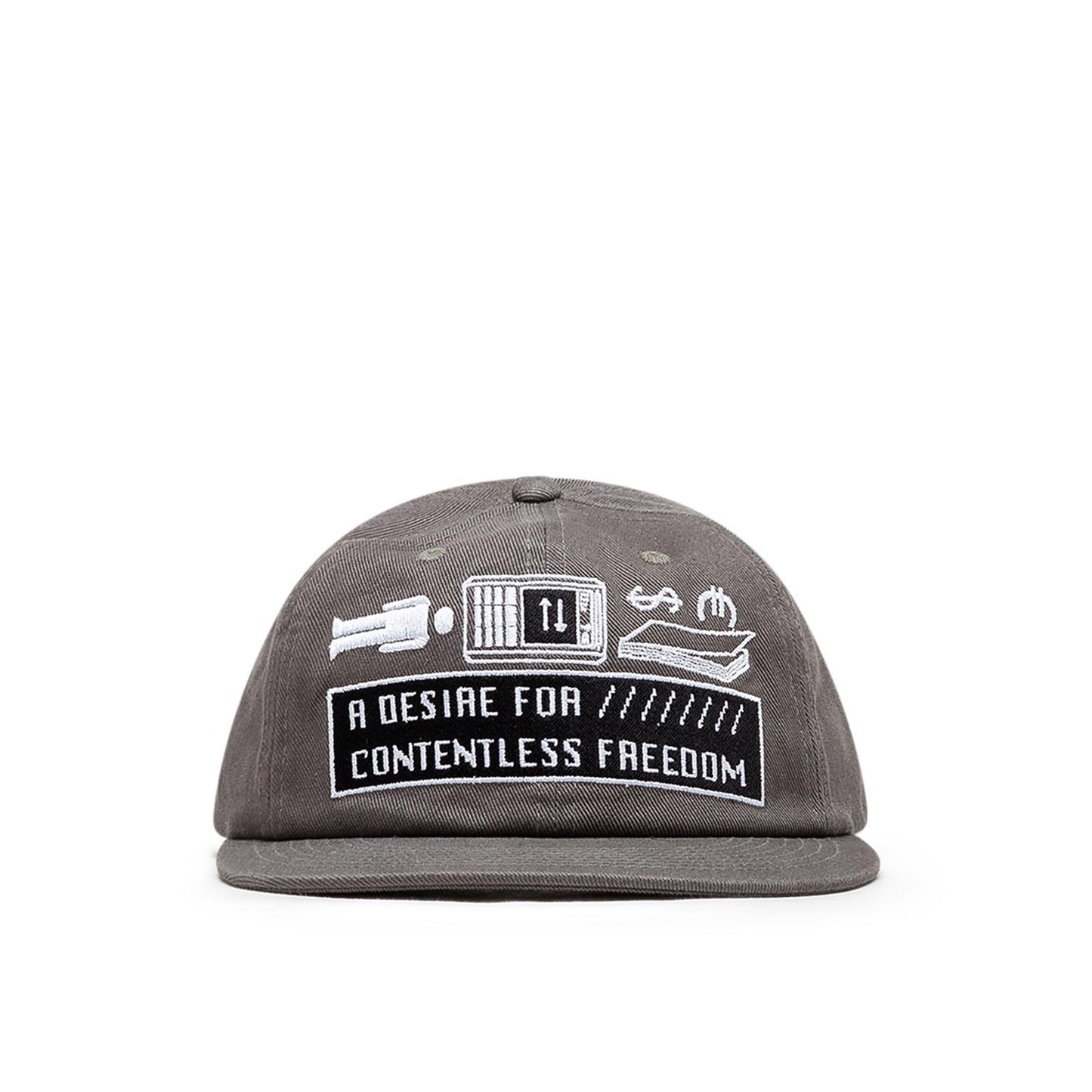 cav empt contentless cap (grey)