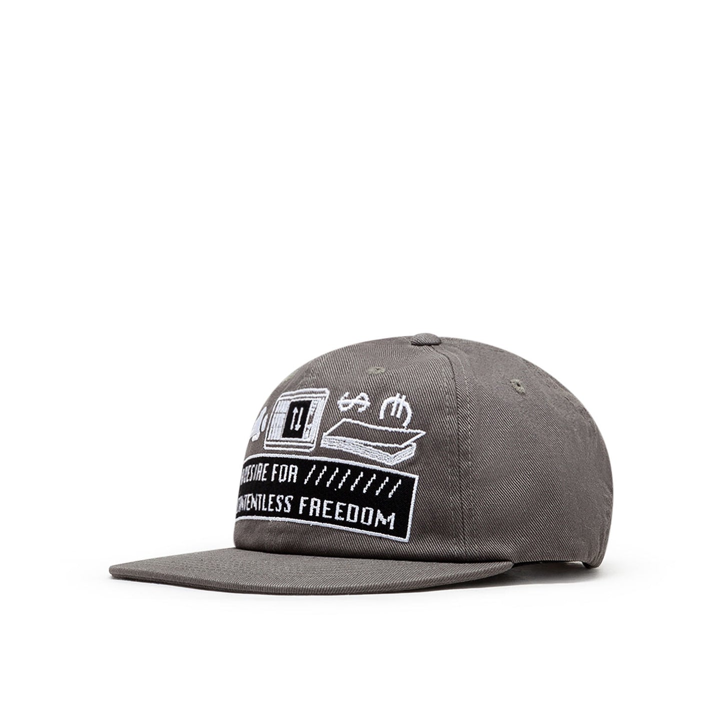 cav empt contentless cap (grey)