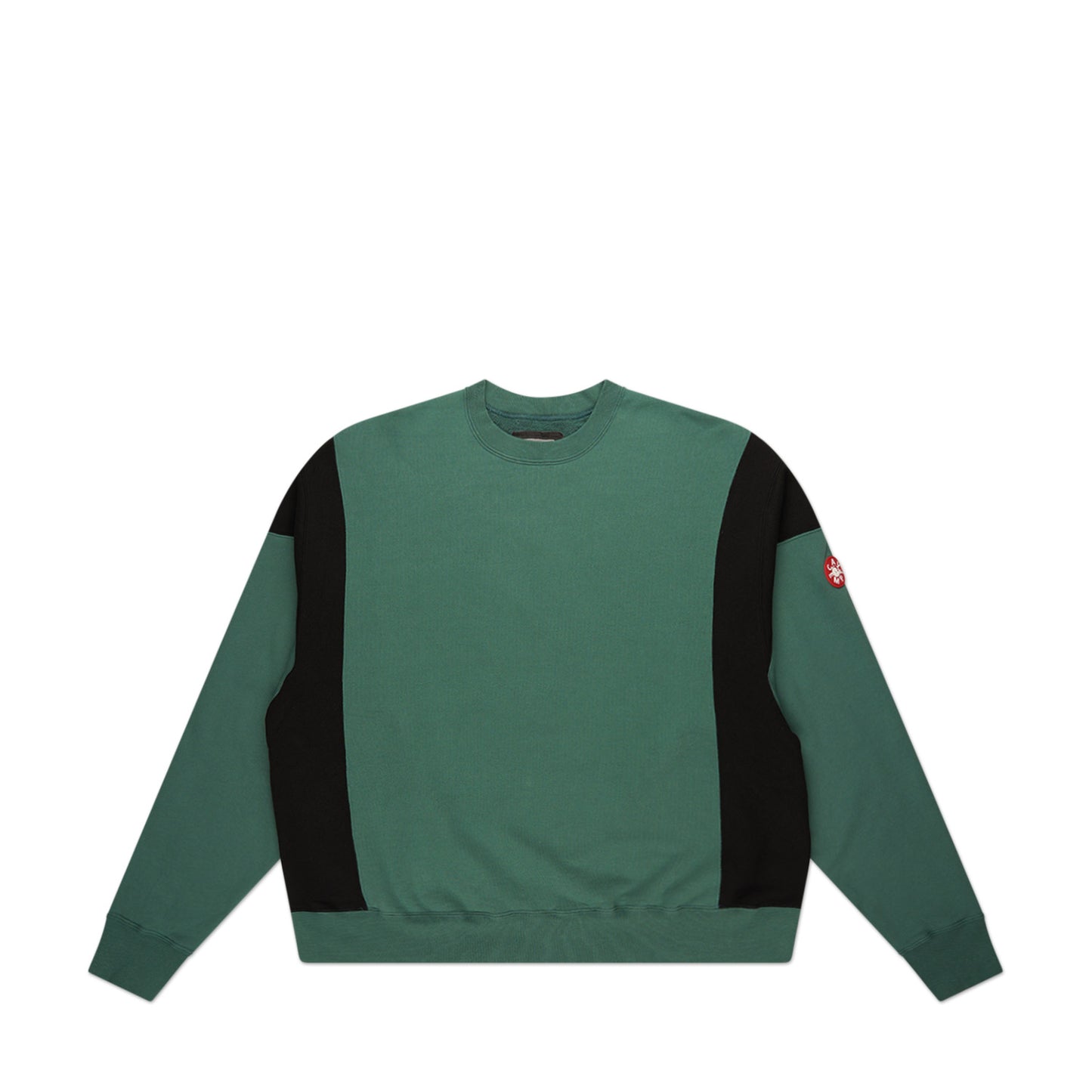 cav empt side colour crewneck (grün)