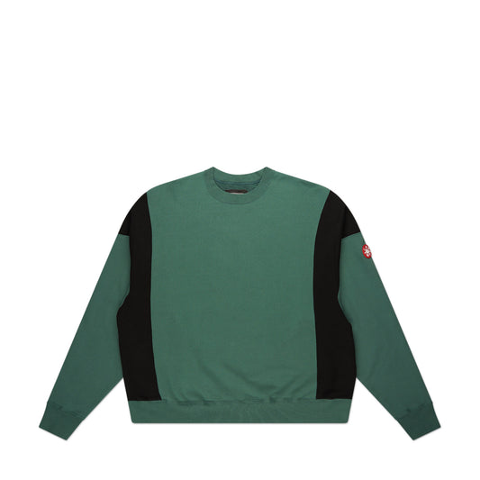 cav empt side colour crewneck (green)