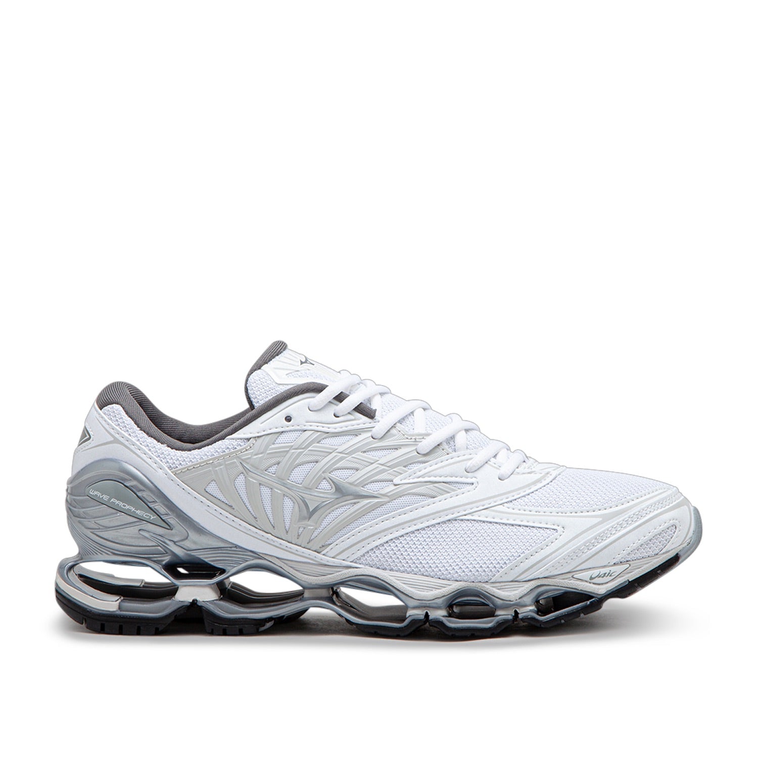 mizuno wave prophecy ls (white / silver / harbor mist)