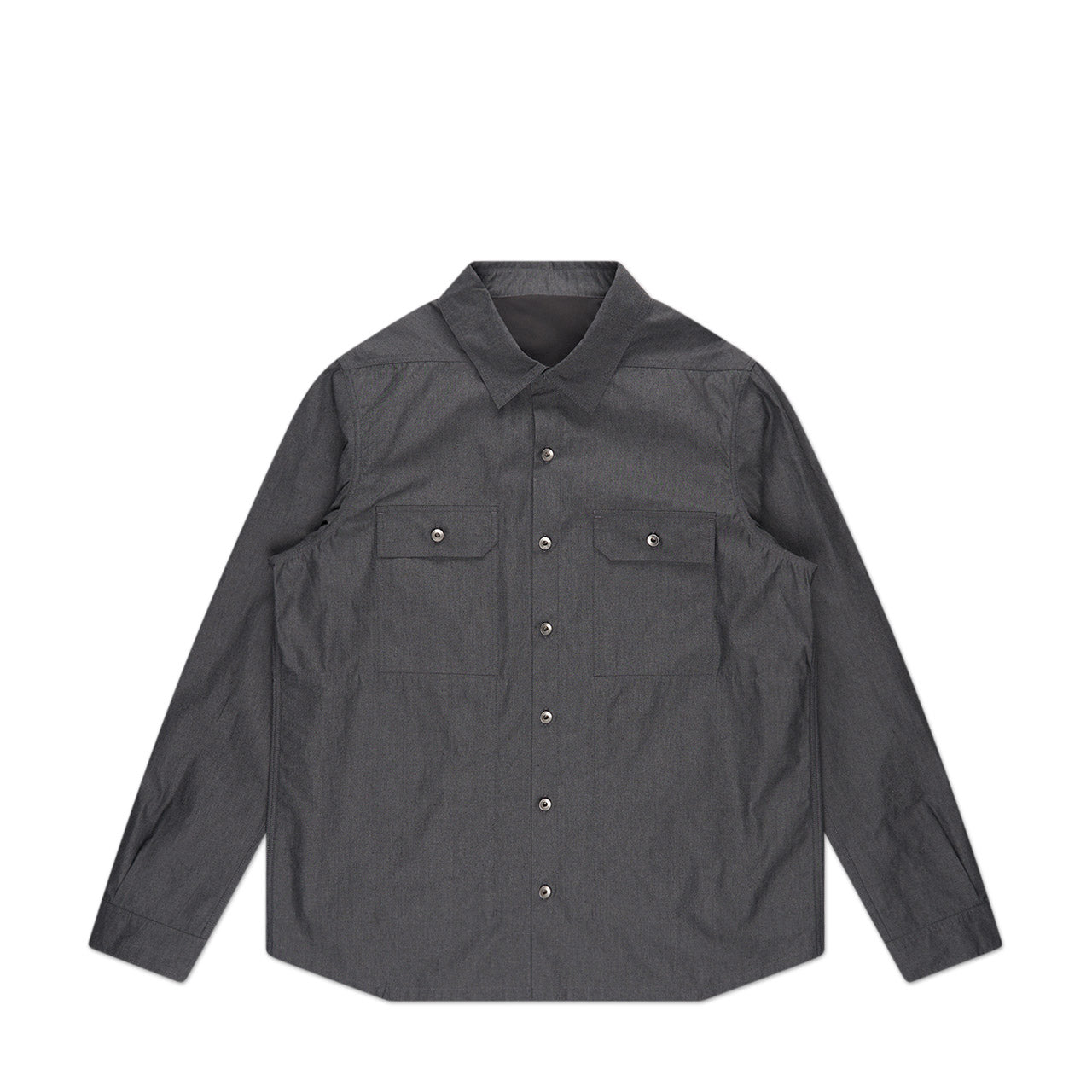 rick owens drkshdw outershirt (black melange) du01c6755 - a.plus store