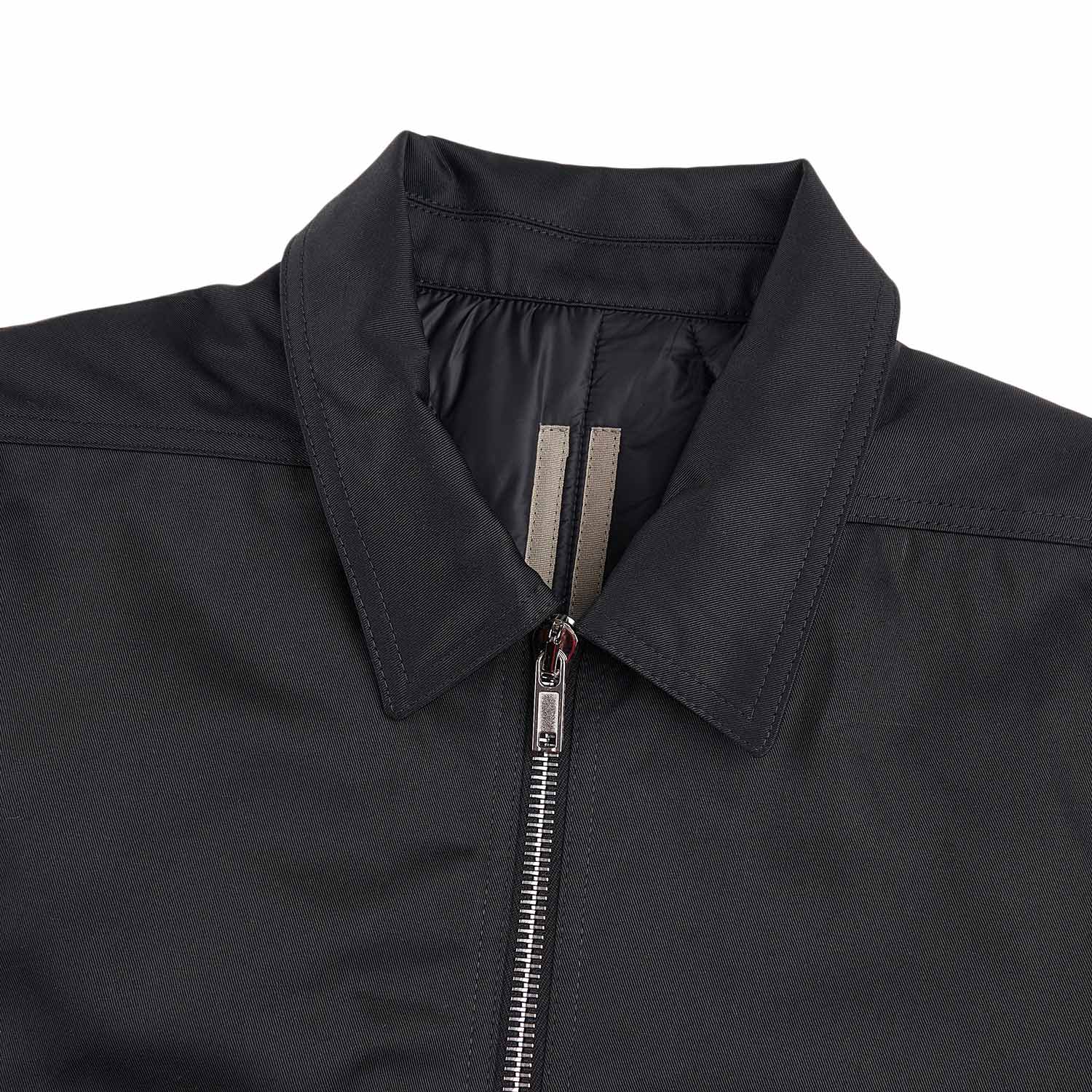 rick owens drkshdw padded zipfront jacket (schwarz)