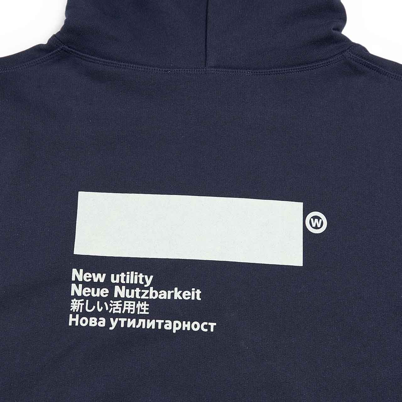 affxwrks standardised hoodie (muted blue)