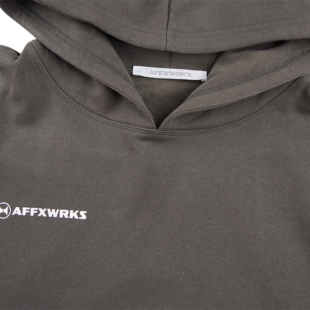 affxwrks hoodie (washed black)