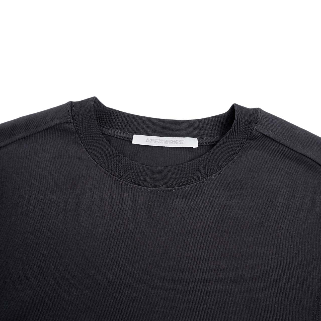 affxwrks dual sleeve t-shirt (tiefes schwarz)