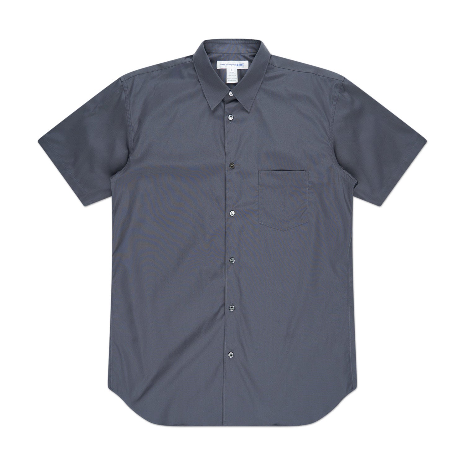 comme des garçons shirt woven shirt (grey)