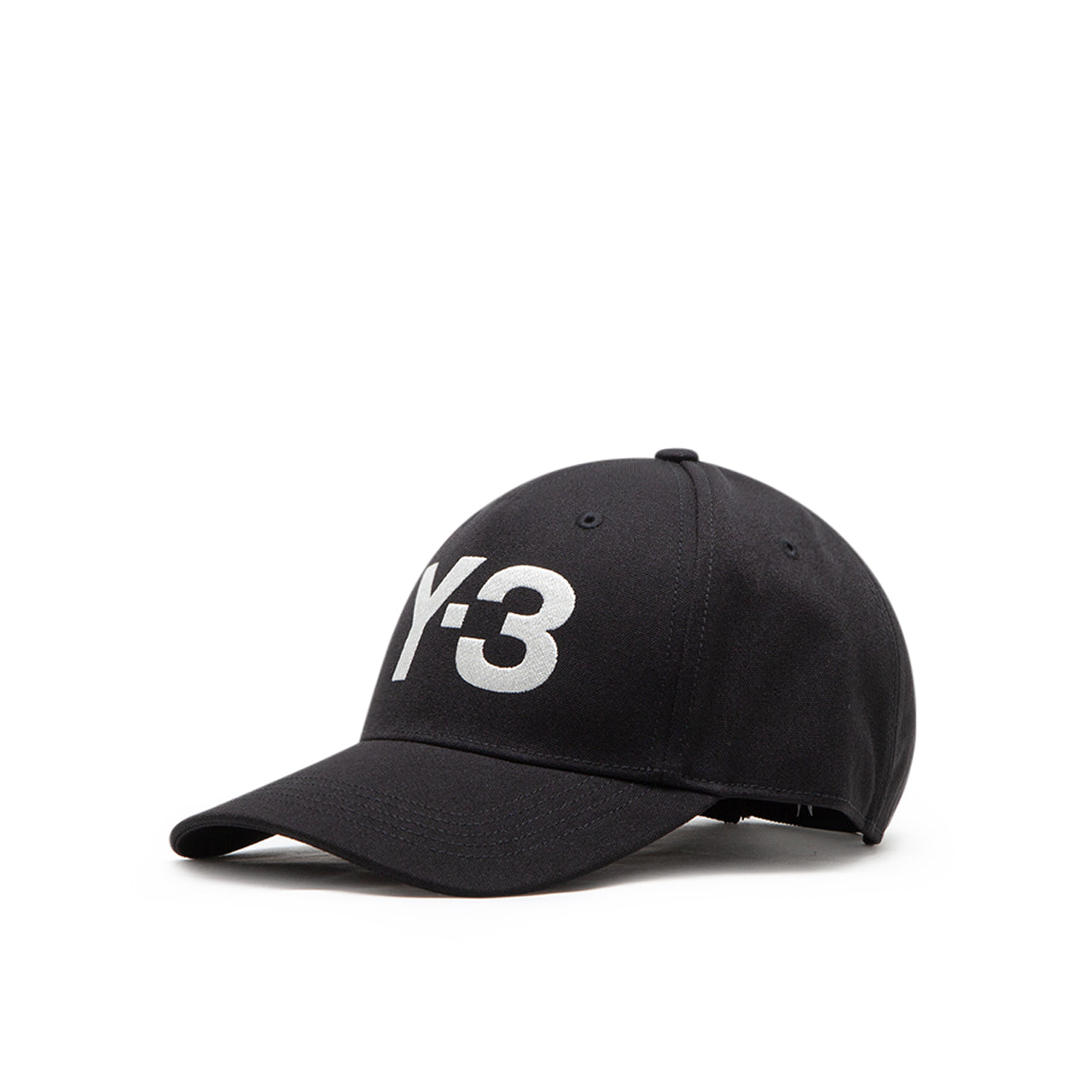 adidas y-3 logo cap (black / white)