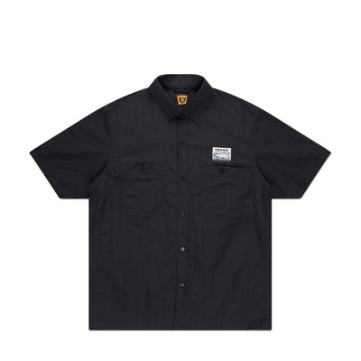 human made camping s/s shirt (black)