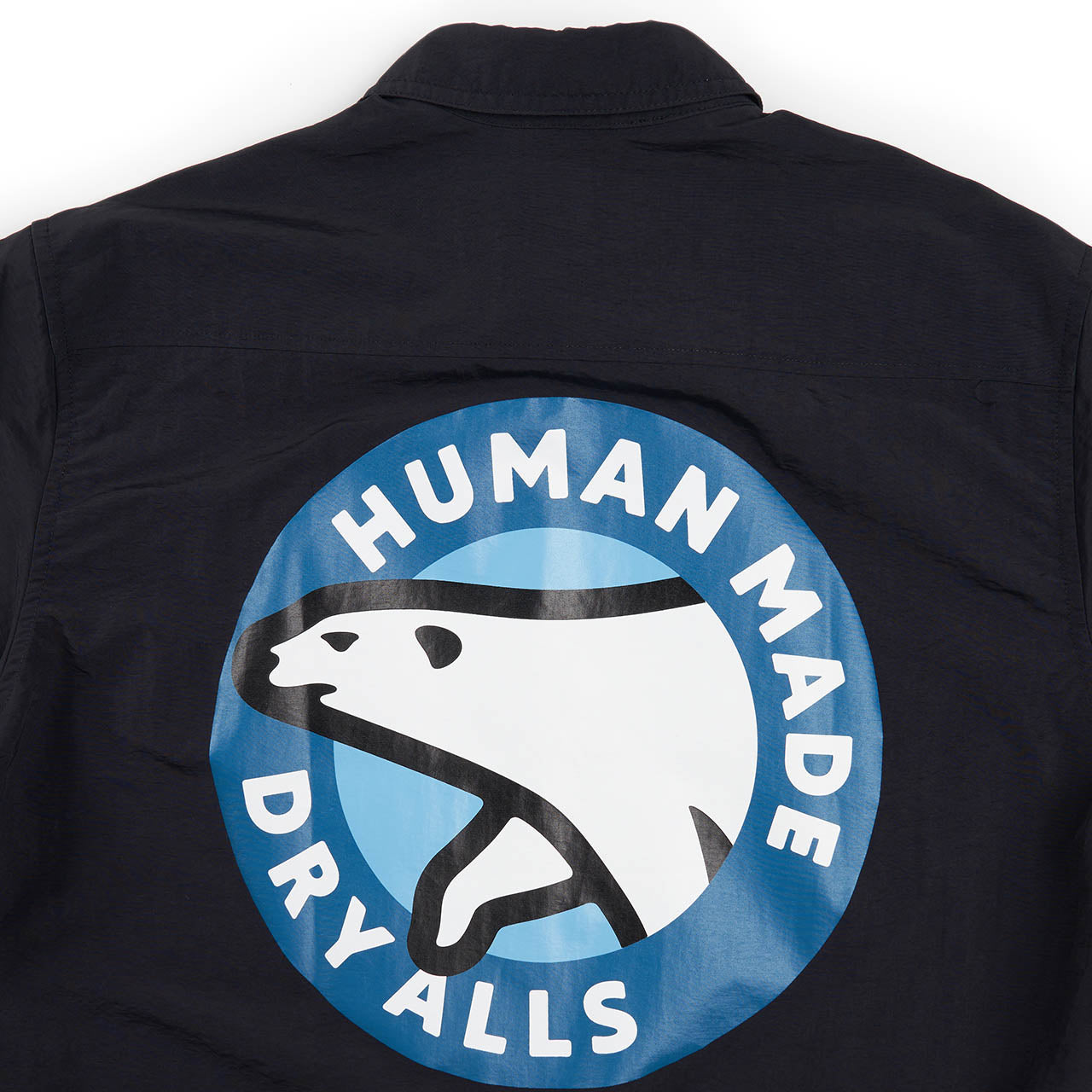 human made camping s/s shirt (schwarz)