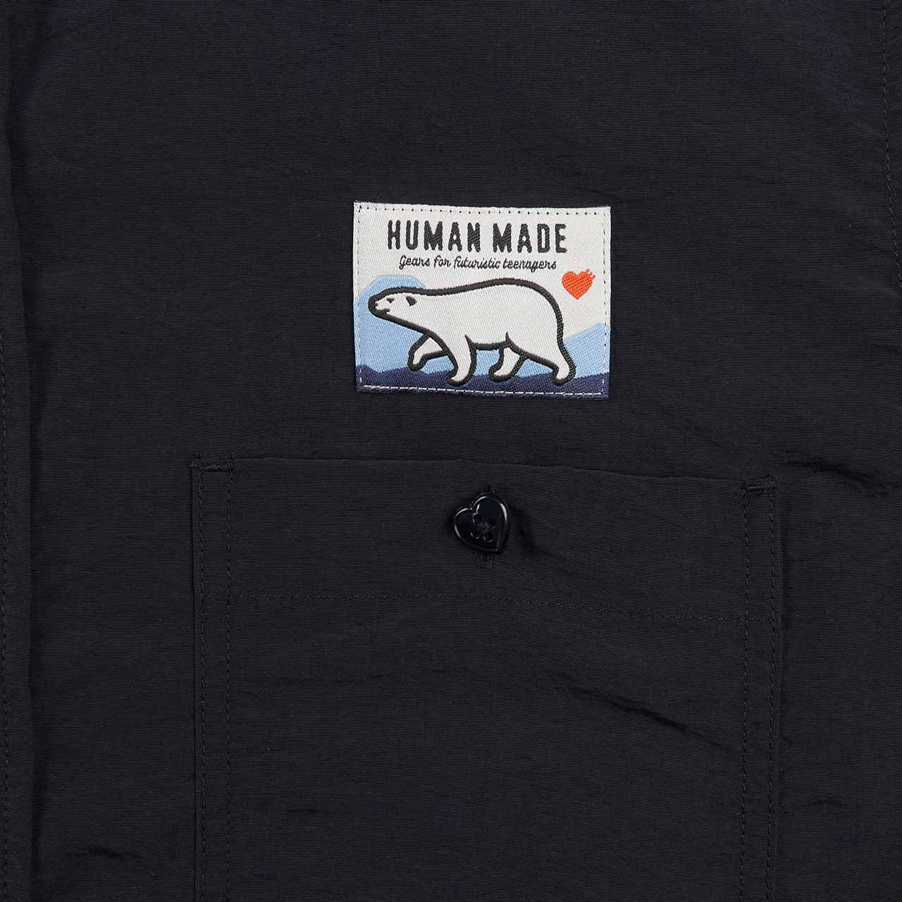 human made camping s/s shirt (black)